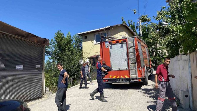 Şofben Yangını Ekipleri Harekete Geçirdi
