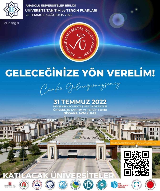 Nevü’den ‘Üniversite Tanıtım Ve Tercih Fuarı’