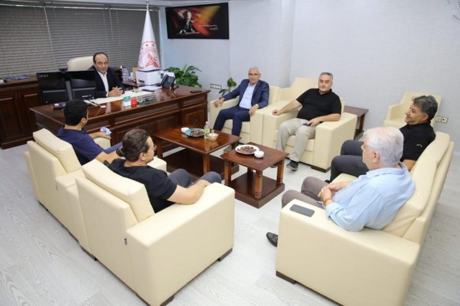 Güder’den İ̇l Sağlık Müdürü Berk’e Hayırlı Olsun Ziyareti