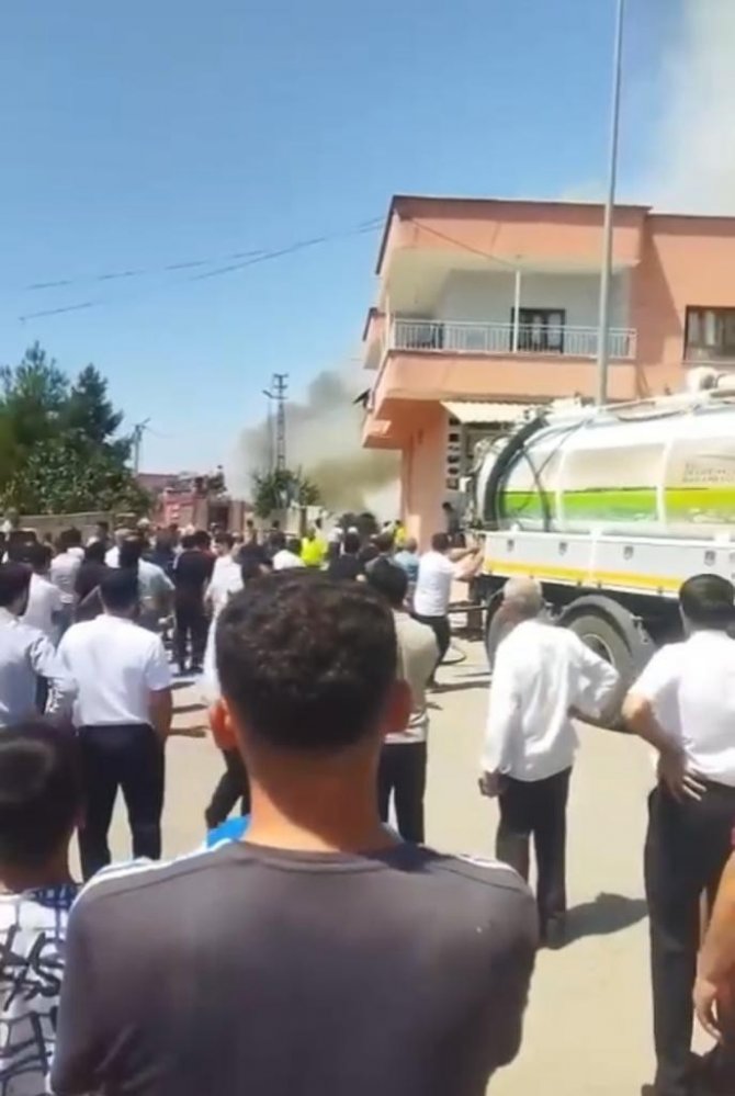 Batman’da Hurdalıkta Yangın
