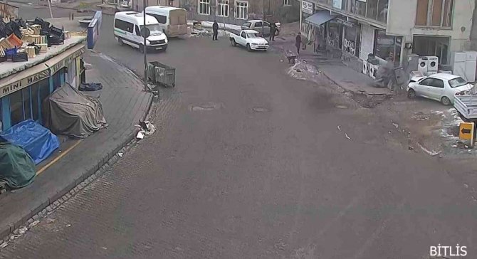 Bitlis’teki Kazalar Kameralara Yansıdı