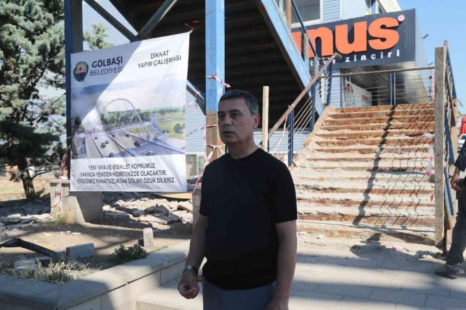 Gölbaşı’nda Bisiklet Ve Yürüyüş Yolu Projeleri Hız Kesmeden Devam Ediyor