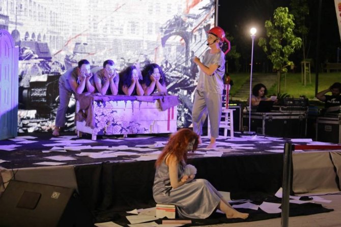 "Kel Kantocu" Hatay’da Seyirciyle Buluştu