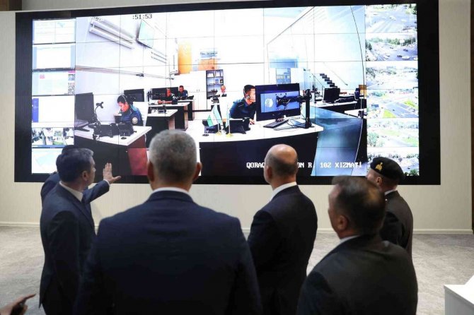 Bakan Soylu, Özbekistan’da Güvenliği Sağlama Merkezi’ni Ziyaret Etti