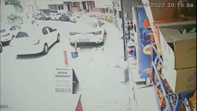 İ̇stanbul’da Baba Ve Çocuğuna Dehşeti Yaşatan Silahlı Maganda Kamerada