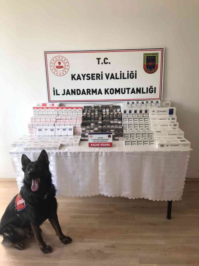 Jandarmadan Kaçak Sigara Operasyonu