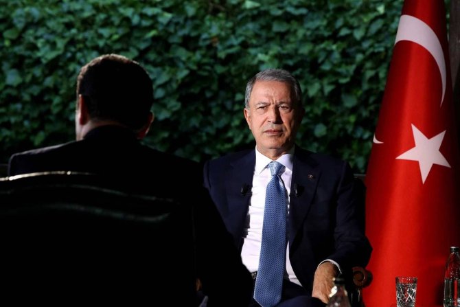 Milli Savunma Bakanı Akar, Al-jazeera Televizyonuna Konuştu