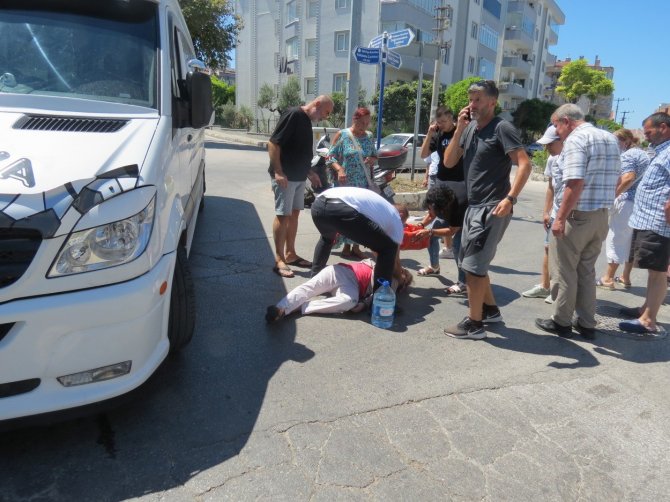 Bursa’da Kavşaktaki Kazada Faciadan Dönüldü