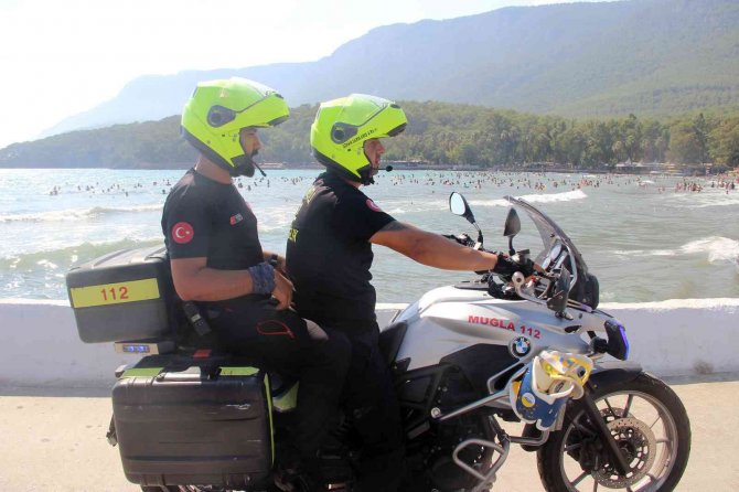 Muğla’nın 112 Motorize Ekipleri Saniyelerle Yarışıyor
