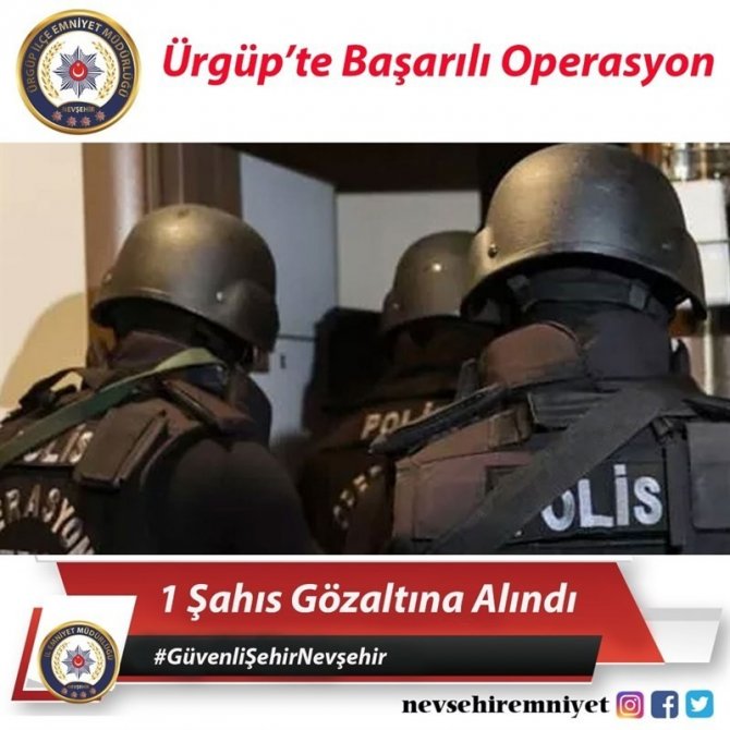 Nevşehir’de Kaçak İçki Operasyonu