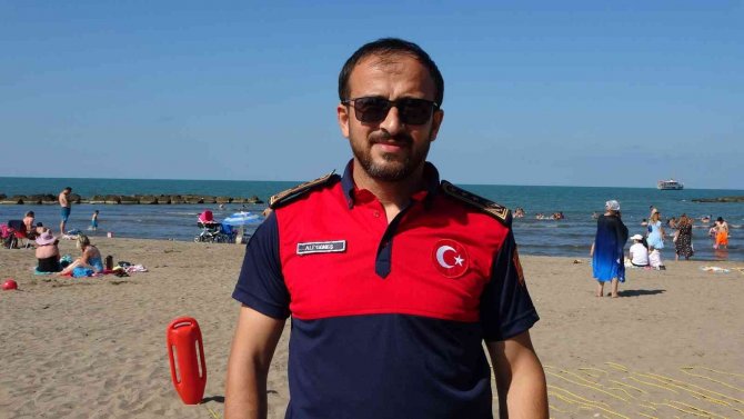 Ordu Sahillerinde Boğulma Olaylarına Anında Müdahale Ediyorlar