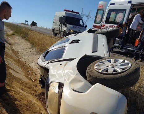 Tavşanlı’da Trafik Kazası: 1 Yaralı