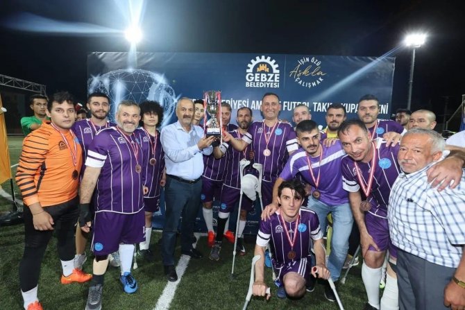 Gebze Belediyesi Ampute Futbol Takımı, 1. Lig’e Yükseldi