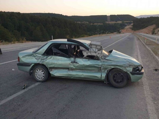 Emet’te Trafik Kazası: 3 Yaralı