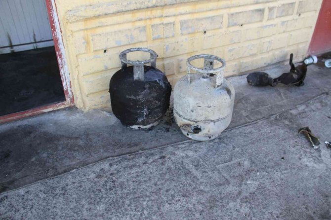 Konya’da Silah Fabrikasında Yangın