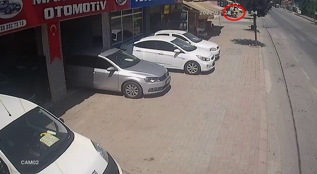 Çaldığı Motosiklet Sonu Oldu