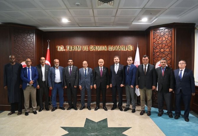 Bakan Kirişci, Moritanya Ve Deniz Ekonomisi Bakanı Maiev İle Bir Araya Geldi