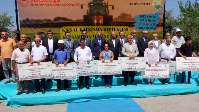 Osmaniye’de 627 Projeye 20 Milyon Hibe