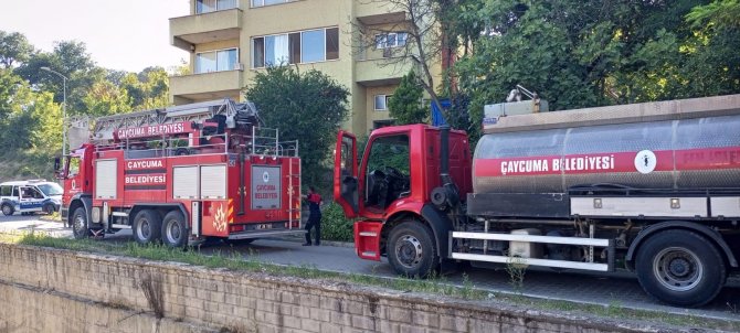 Ocakta Unutulan Düdüklü Tencere Mahalleliyi Korkuttu
