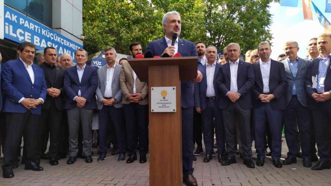 Ak Parti’nin “Yüz Yüze 100 Gün” Programı Küçükçekmece’de Başladı