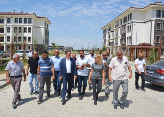 Milletvekili Çelebi: "300 Konutun Teslimine Ağustos Ayı İçinde Başlanacak"