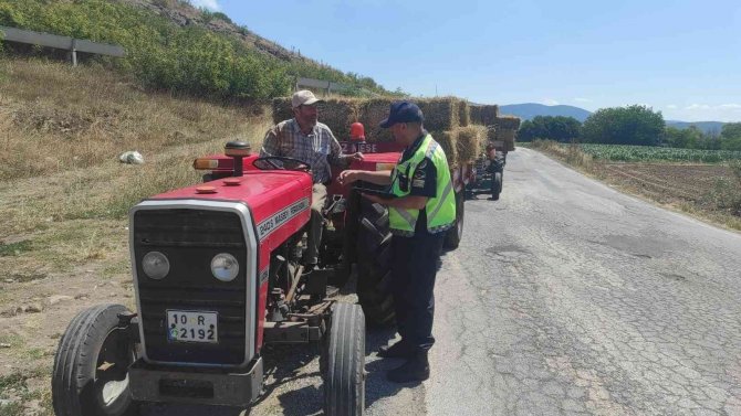 Balıkesir’de Jandarmadan ’Huzur’ Operasyonu
