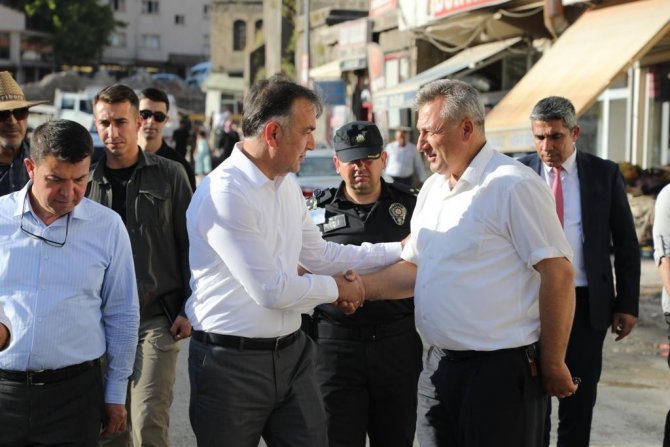 Vali Çağatay, Dere Üstü Projesini İnceledi