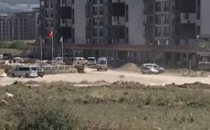 Bursa’da İnşaat İşçileri Birbirine Girdi