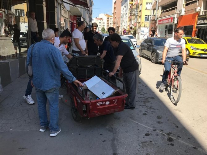 Eskişehir’de Trajikomik Kaza