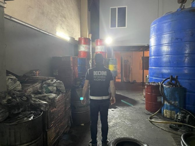 İ̇stanbul’da Kaçak Akaryakıt Operasyonu: 88 Bin 500 Litre Ele Geçirildi