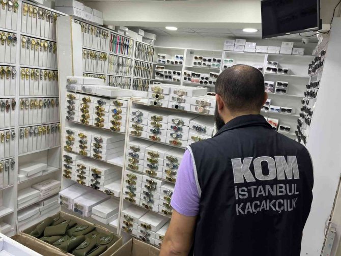 İ̇stanbul’da Kaçakçılık Operasyonu