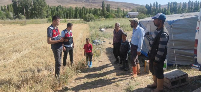 Jandarma Güven Timleri Hafta Sonu Aralıksız Çalıştı