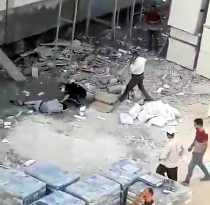 Kilis’te 4. Kattan Düşen İşçi Ağır Yaralandı
