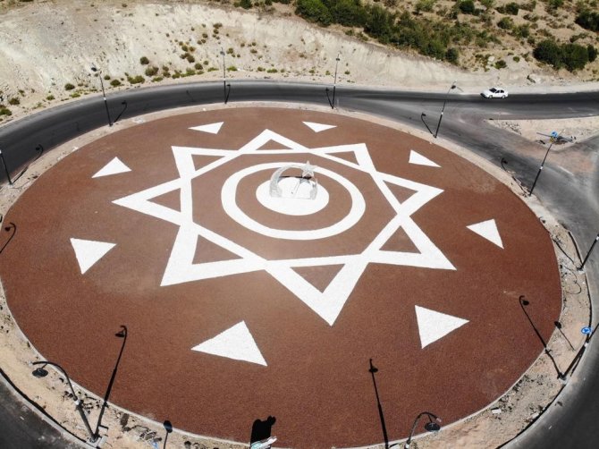 Akgedik Kavşağı’nda Kurakçıl Peyzaj