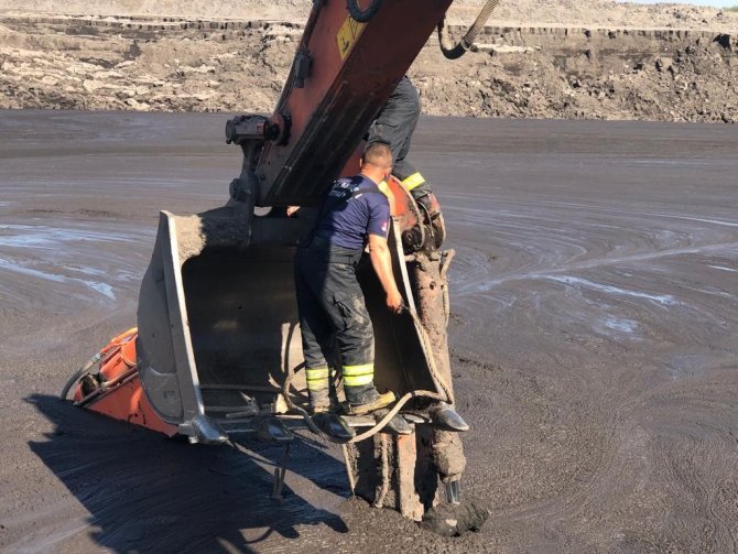 Şlam Havuzu Çöktü, Bir İşçi Kurtarıldı Bir İşçiye Ulaşılamıyor
