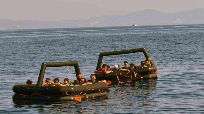 Marmaris Ve Datça’da 101 Göçmen Kurtarıldı