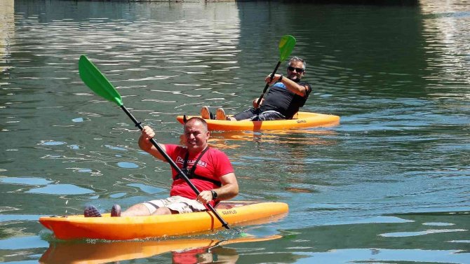 Yeşilırmak’ta Kano Keyfi