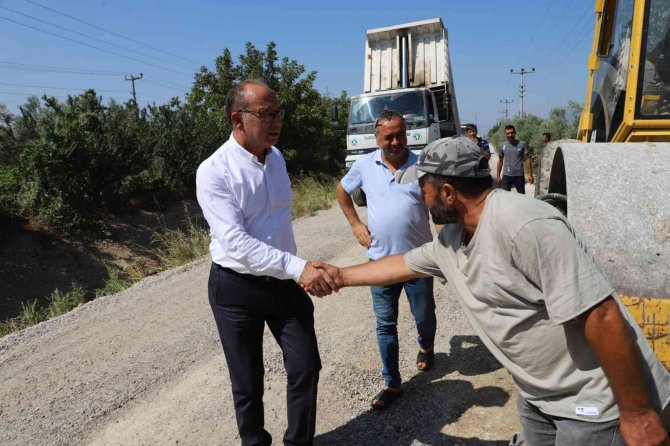 Başkan Akın’dan Çalışmalara Yakın Takip