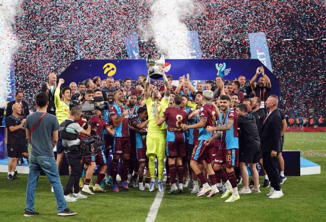 Süper Kupa’nın Sahibi Trabzonspor