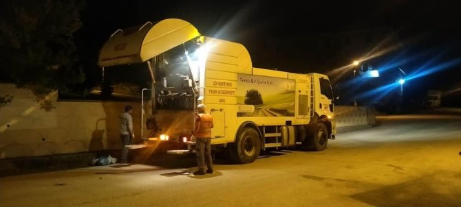 Başkan Yaman Konteyner Dezenfekte İşlemlerinin Sıkılaştırıldığını Bildirdi