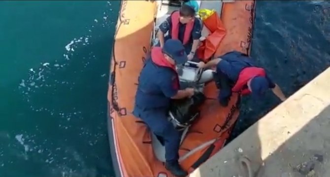 Tekirdağ’da Yük Gemisinin Altına Saklanmış 242 Kg Kokain Yakalandı