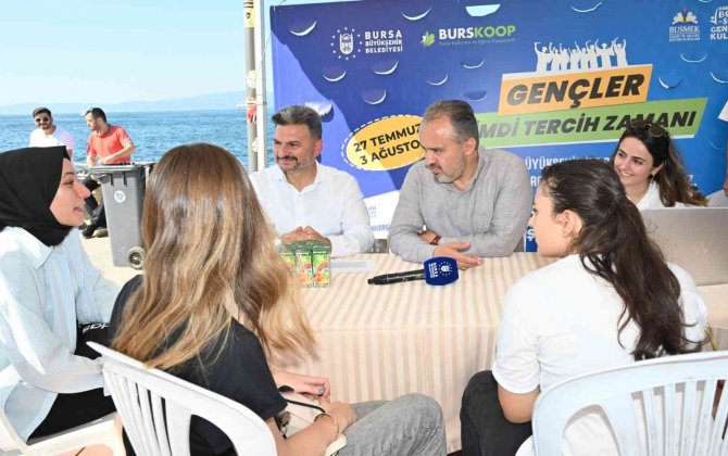 Yks Tercihi Yapan Adaylara Bursa Büyükşehirden Rehberlik Hizmeti