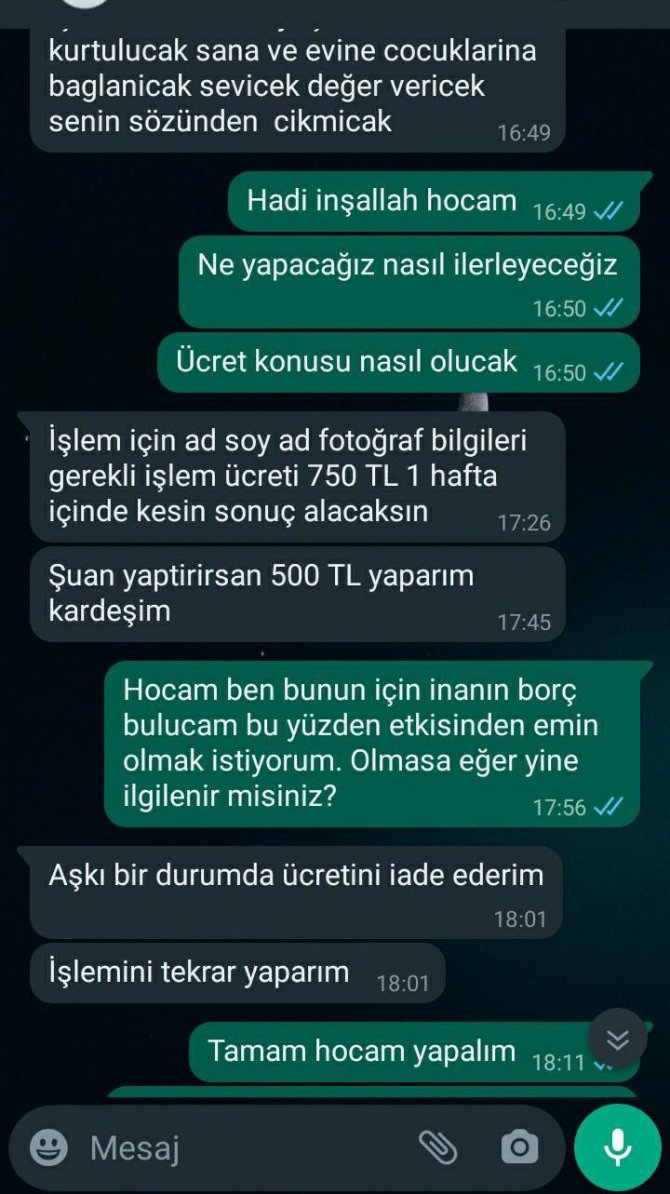 ’Büyü Var’ Dedi, Dolandırdı