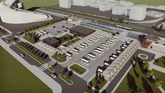 Samsun’da Toplu Ulaşım Transfer Merkezi Tamamlandı