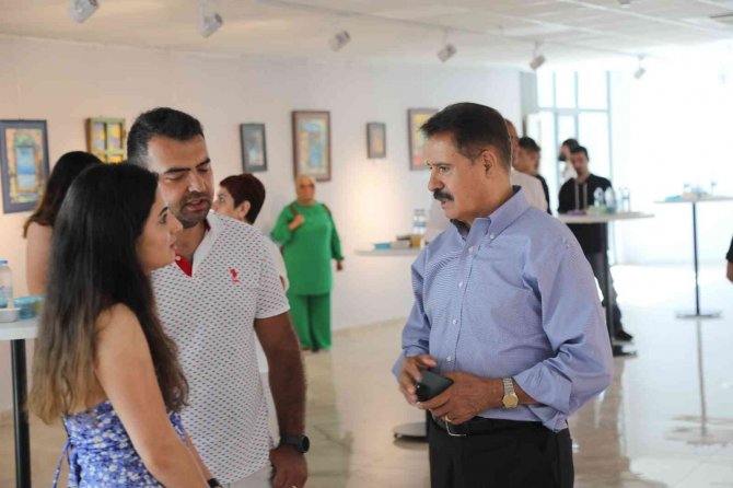 Atakum’da Sinoplu Öğrencilerin Eserleri Sergileniyor