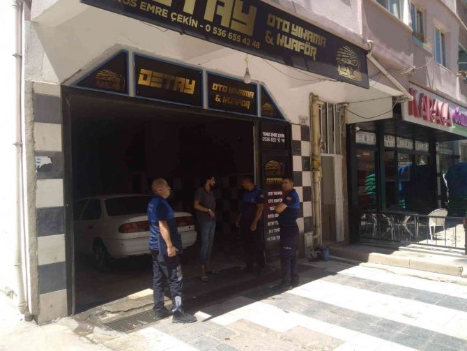 Amasya Zabıtasından Ruhsat Denetimi