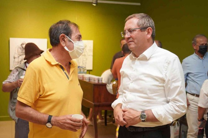 Ayvalık’ta Merhum Ressam Arif Buz Unutulmadı