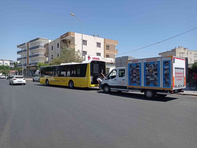 Batman Belediyesi Seyyar Atölye İle Araçlarına Yerinde Müdahale Edecek