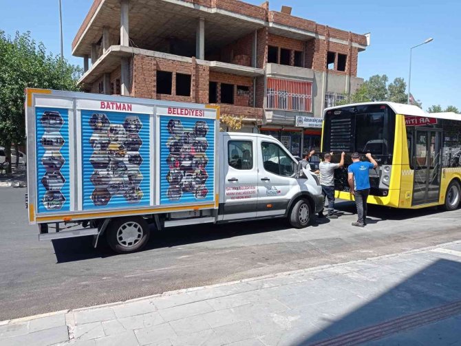 Batman Belediyesi Seyyar Atölye İle Araçlarına Yerinde Müdahale Edecek