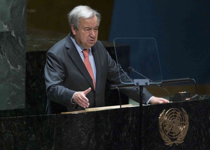 Bm Genel Sekreteri Guterres: "(Ukrayna’dan Ayrılan İlk Tahıl Gemisi) Türkiye’ye Liderliği İçin Minnettarım"